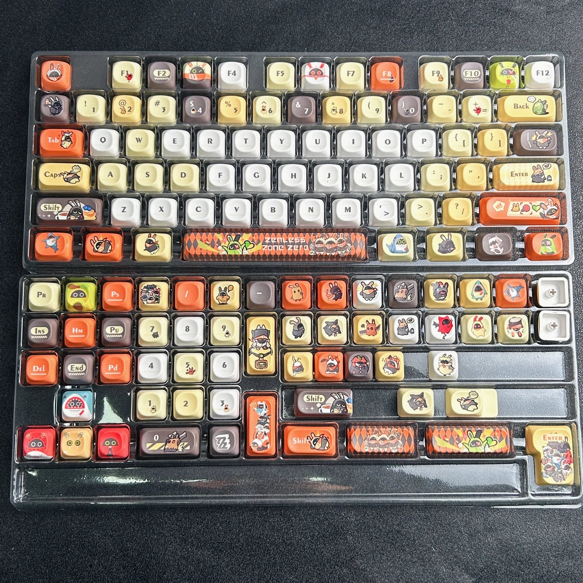 Original Bangboo Keycaps MOA Cartoon Cute ZZZ Anime Game Keyboard Caps PBT Custom Zenless Zone Zero Mechanical Keycap