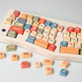 Close-up of the instant noodle cup accent keycap