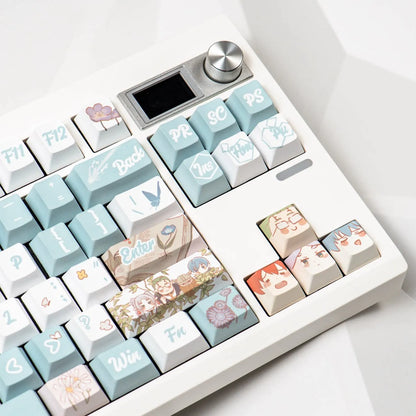 Frieren Keycaps Cherry Profile Cartoon Cute Q Version Anime Frieren: beyond Journey&