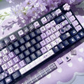 Close-up of the Grape Pixel retro pixel design