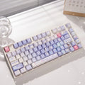 Close-up of the Columbina character keycap design