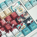 Dan Heng Honkai Star Rail Keycap Set, 135-piece anime character PBT keycaps, Cherry profile