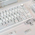 Full Fluffy Rabbit 129-key set laid out