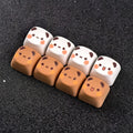Bubu & Yier Keycap Accent Pack, 8-piece panda and bear PBT keycaps, MOA profile