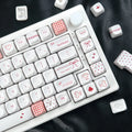 Sweet Bobo keycap set shown at an angle