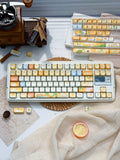 Mango Yogurt Bear Keycap Set - PBT