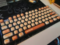 Close-up of the bread-shaped Mantou keycap design