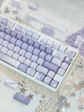 Moonlit Butterfly keycap set close-up