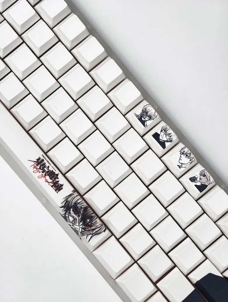 Kaneki Ken Tokyo Ghoul Keycap Set - 12pc PBT
