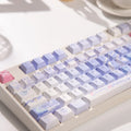 Close-up of the Columbina character keycap design