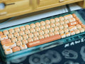 Mantou Bread PBT keycaps installed on a mechanical keyboard