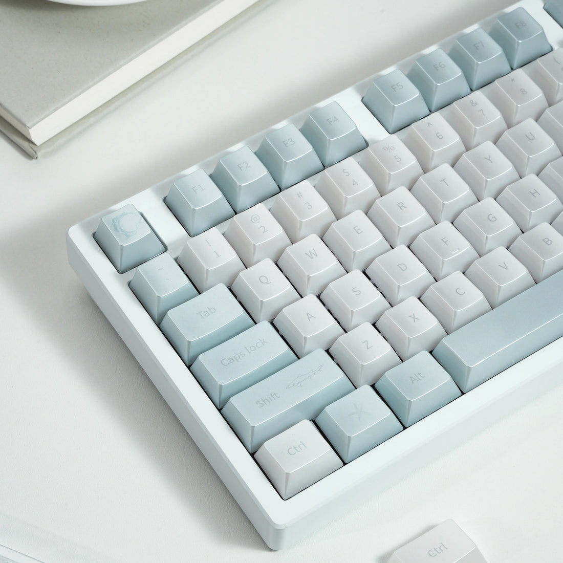 Glass Sea Keycap Set - 132pc PC