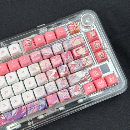 Cyrene Honkai Star Rail Keycap Set - PBT