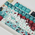 Dan Heng Honkai Star Rail Keycap Set, 135-piece anime character PBT keycaps, Cherry profile