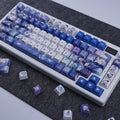 Furina Genshin Impact keycap set, top-down view