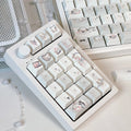 Fluffy Rabbit Keycap Set - 129pc PBT