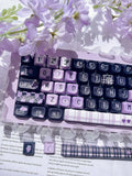 Grape Pixel Keycap Set - 137pc PBT