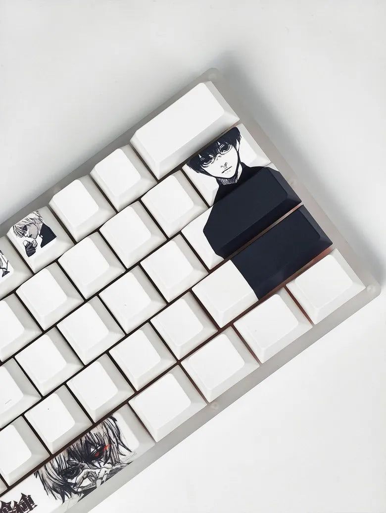 Kaneki Ken Tokyo Ghoul Keycap Set - 12pc PBT