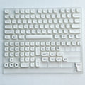 Whiskers Cat-Ear PBT keycaps installed on a mechanical keyboard