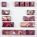 Phrolova Wuthering Waves Keycap Accent Pack, 12-piece PBT keycaps, Cherry profile