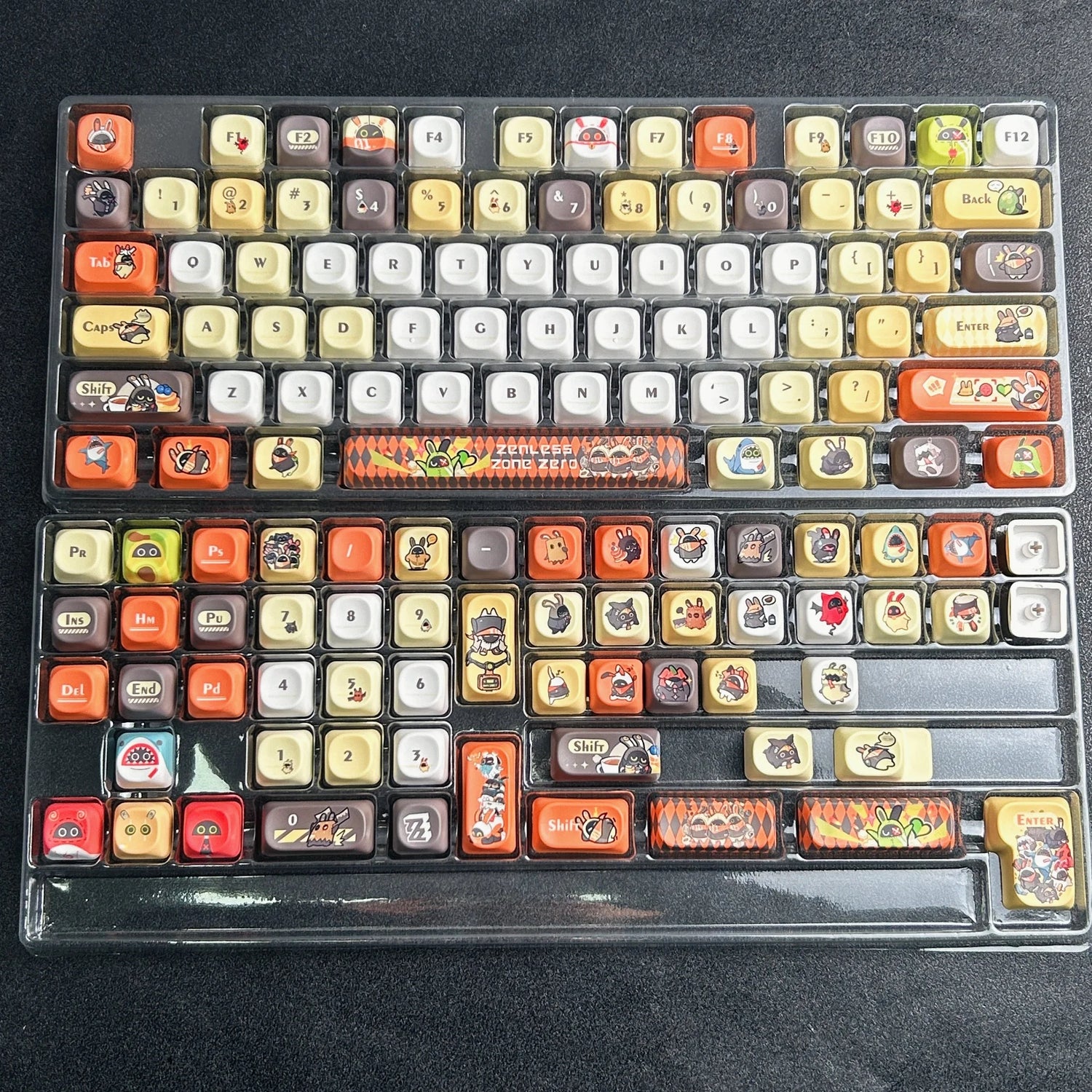Original Bangboo Keycaps MOA Cartoon Cute ZZZ Anime Game Keyboard Caps PBT Custom Zenless Zone Zero Mechanical Keycap
