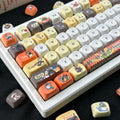 Bangboo Zenless Zone Zero Keycap Set, full PBT keycap set with cartoon Bangboo print, MOA profile