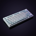 Glass Sea Keycap Set - 132pc PC on a dark violet-lit backdrop